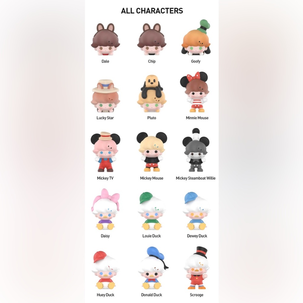 Disney Pop Bean Dimoo Figure (1pc) - Picture 3 of 3